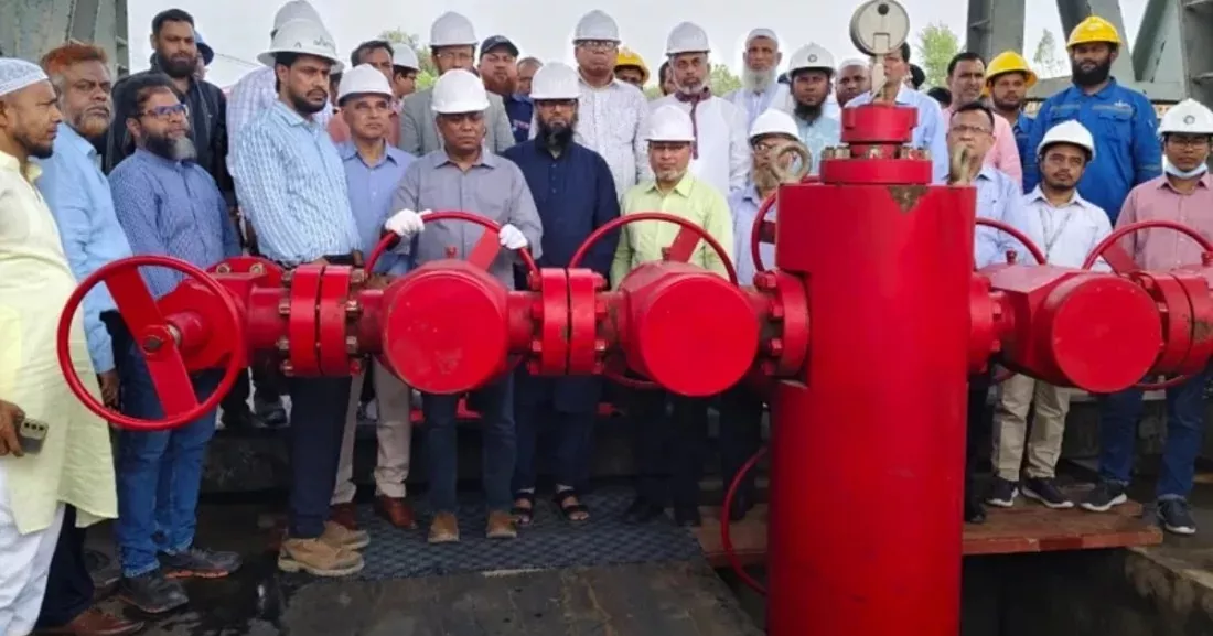 কুমিল্লার ৫ নম্বর কূপ উদ্বোধন, জাতীয় গ্রিডে যুক্ত হচ্ছে ৮ মিলিয়ন ঘনফুট গ্যাস