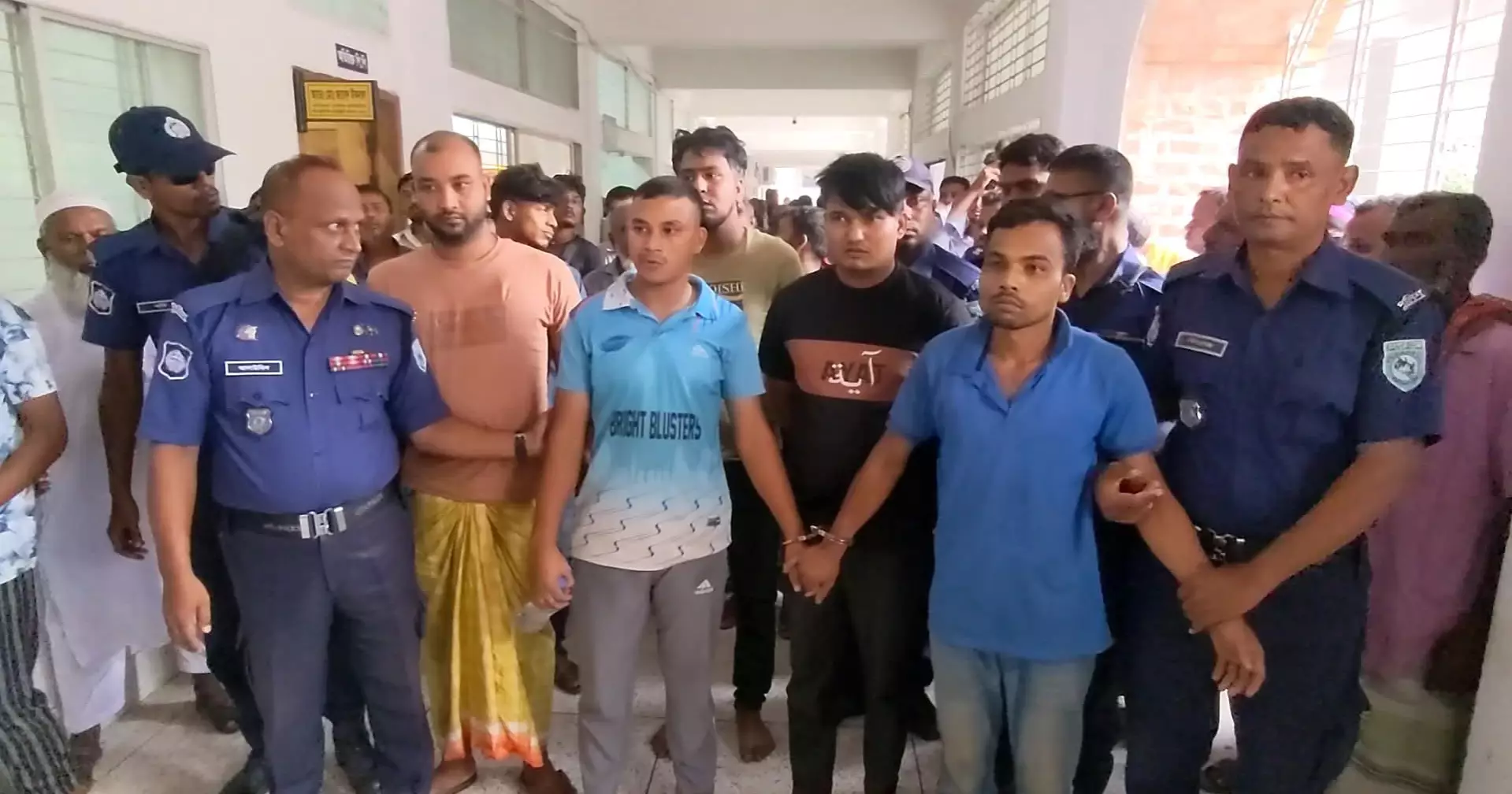 গঙ্গাচড়ায় হিন্দুপল্লীতে হামলা: গ্রেপ্তার ৫ জন জেলহাজতে