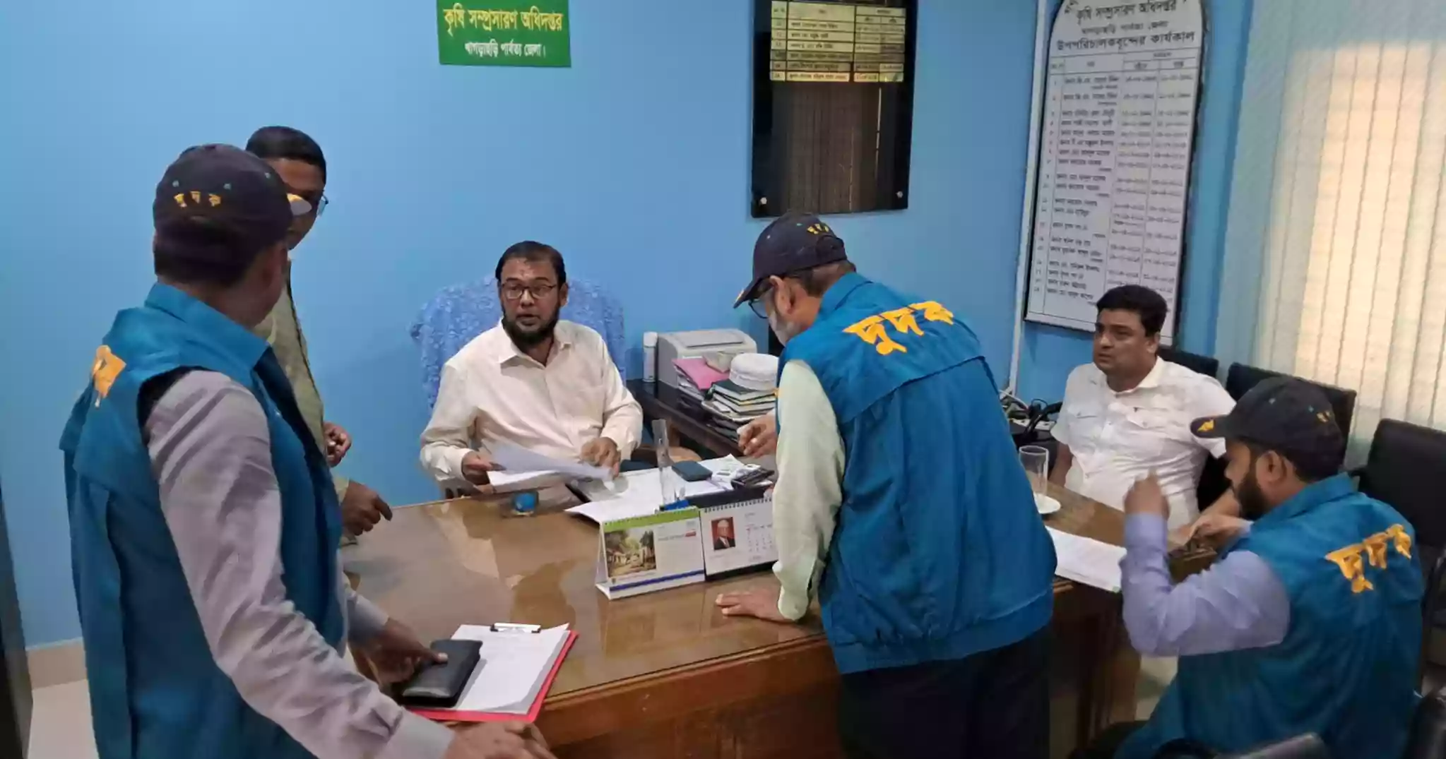 খাগড়াছড়িতে কৃষি সম্প্রসারণ বিভাগে দুদকের অভিযান