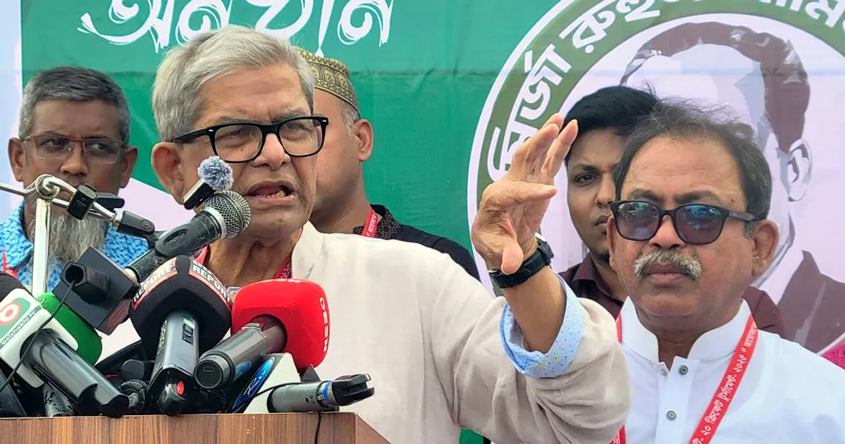 ক্রীড়াঙ্গন রাজনীতিমুক্ত থাকা উচিৎ: ফখরুল