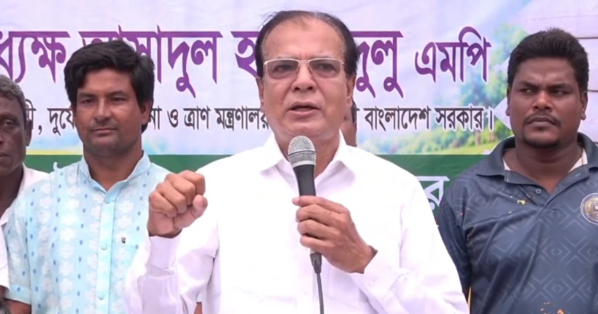 তিস্তা মহাপরিকল্পনার আনুষ্ঠানিক কাজ ২০২৭ সালে শুরু হবে: ত্রাণমন্ত্রী