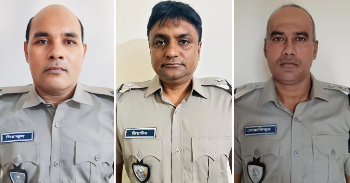 টাঙ্গাইলে মাদকবিরোধী অভিযানে গিয়ে অর্থ লুট, ৩ কর্মকর্তা বরখাস্ত