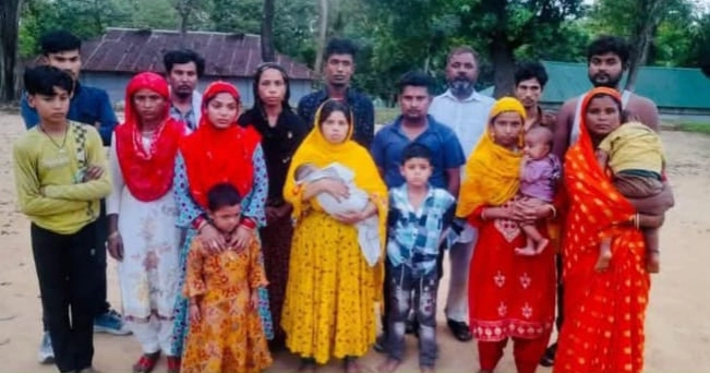 মাটিরাঙ্গা সীমান্ত দিয়ে নারী ও শিশুসহ ১৯ জনকে পুশইন করল বিএসএফ