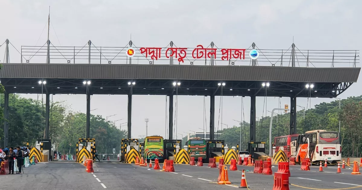 পদ্মা সেতুর ‘ক্যাশলেস’ টোল আদায় ১০ কোটি টাকা ছাড়াল