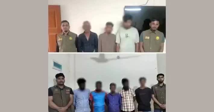 সিলেটে গোয়েন্দা পুলিশের অভিযানে আটক ৮ যুবক