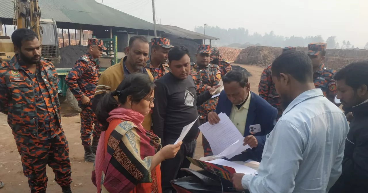 লালমনিরহাটে ৪ ইটভাটায় ৫ লাখ টাকা জরিমানা