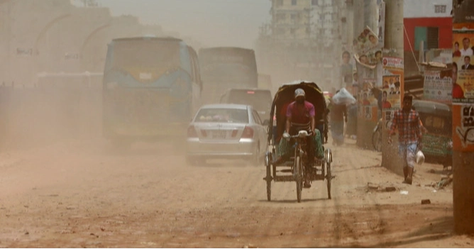 ঢাকার বাতাস আজ সংবেদনশীলদের জন্য অস্বাস্থ্যকর