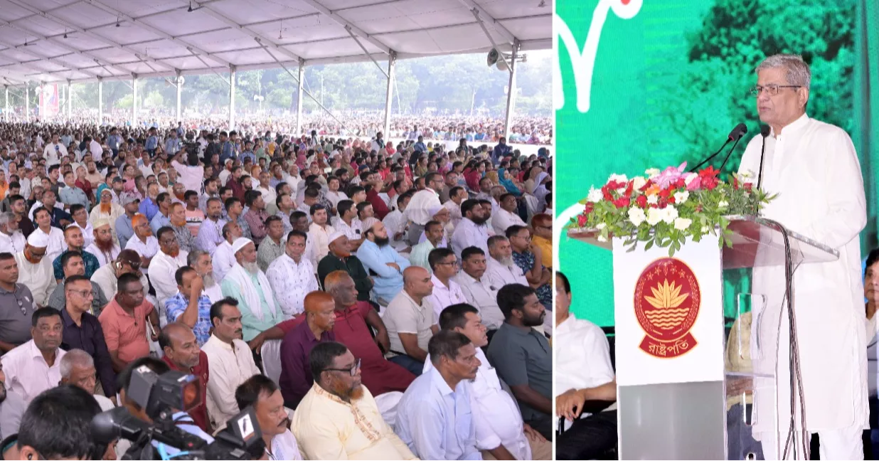 সংঘাত এড়িয়ে সমঝোতার রাজনীতির আহ্বান রাষ্ট্রপতির