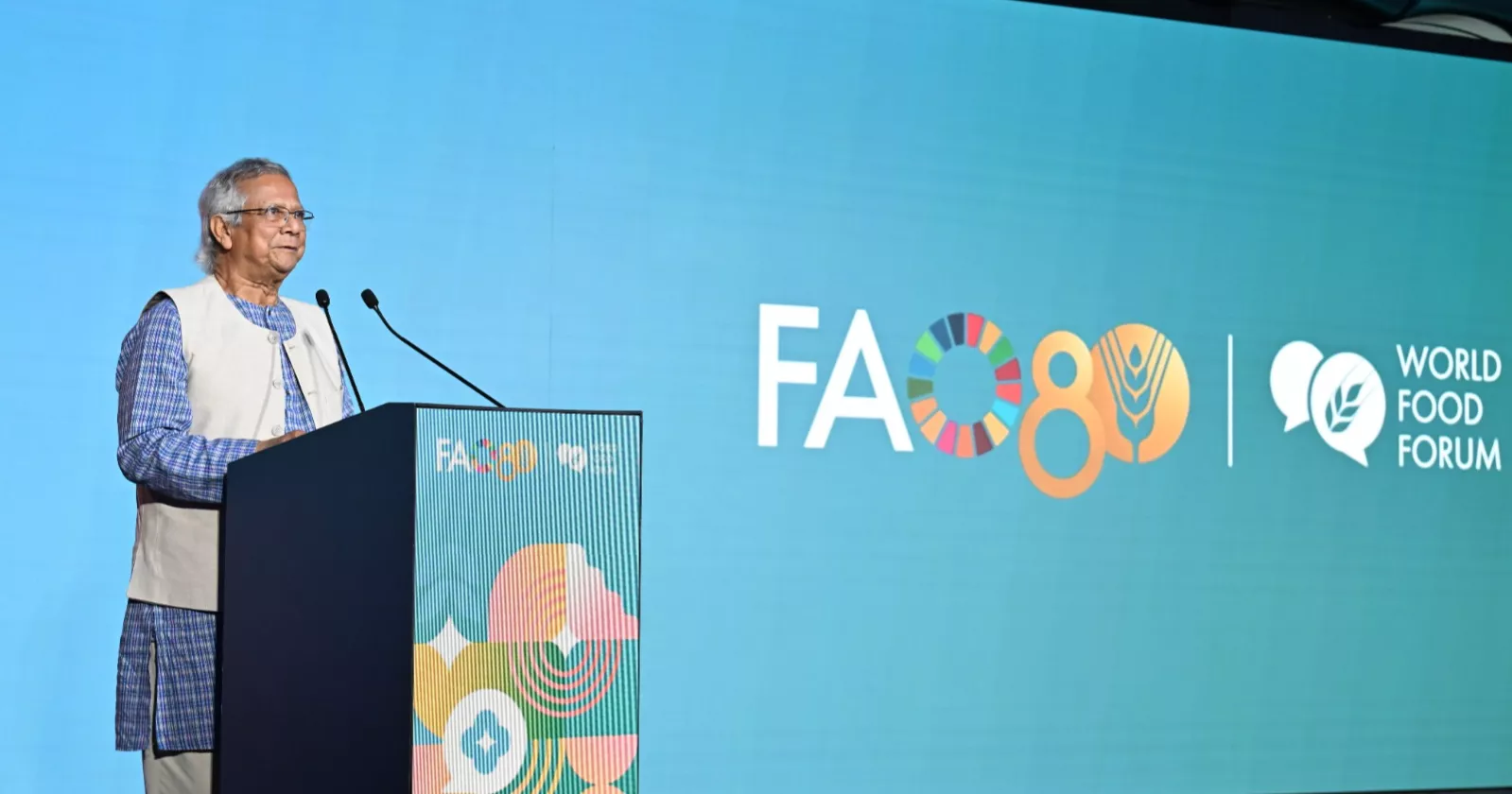 যুদ্ধ বন্ধ করুন, খাদ্যপ্রাপ্তি নিশ্চিত করুন সংঘাতপূর্ণ অঞ্চলে: বিশ্বনেতাদের প্রতি অধ্যাপক ইউনূস