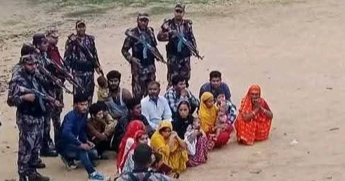 মাটিরাঙ্গা সীমান্ত দিয়ে নারী ও শিশুসহ ১৯ জনকে পুশইন করল বিএসএফ