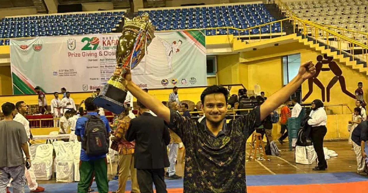 জাতীয় কারাতে প্রতিযোগিতায় জবির দুই শিক্ষার্থীর স্বর্ণপদক জয়