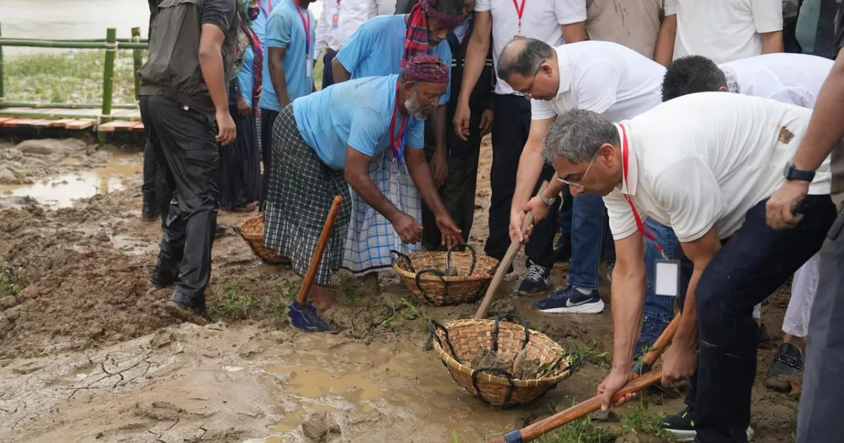 বন্যা নিয়ন্ত্রণে ফেনীতে ১,৫৪২ কোটি টাকার মুহুরী-কহুয়া প্রকল্প উদ্বোধন প্রধানমন্ত্রীর