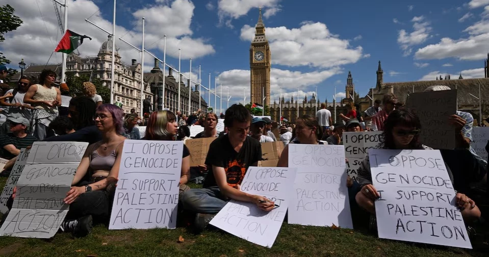যুক্তরাজ্যে নিষিদ্ধ ঘোষিত ‘প্যালেস্টাইন অ্যাকশনের’ সমর্থনে বিক্ষোভ, গ্রেপ্তার ৪৬৬