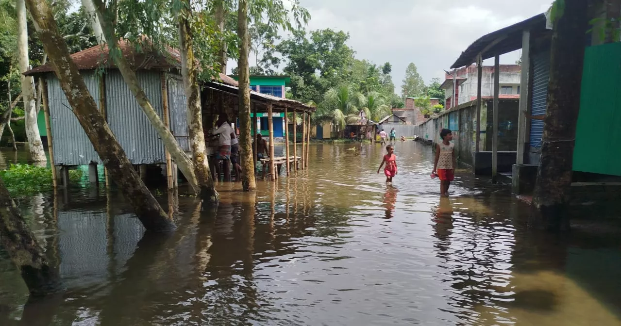 তিস্তায় পানি কমলেও দুর্ভোগ কমেনি স্থানীয়দের