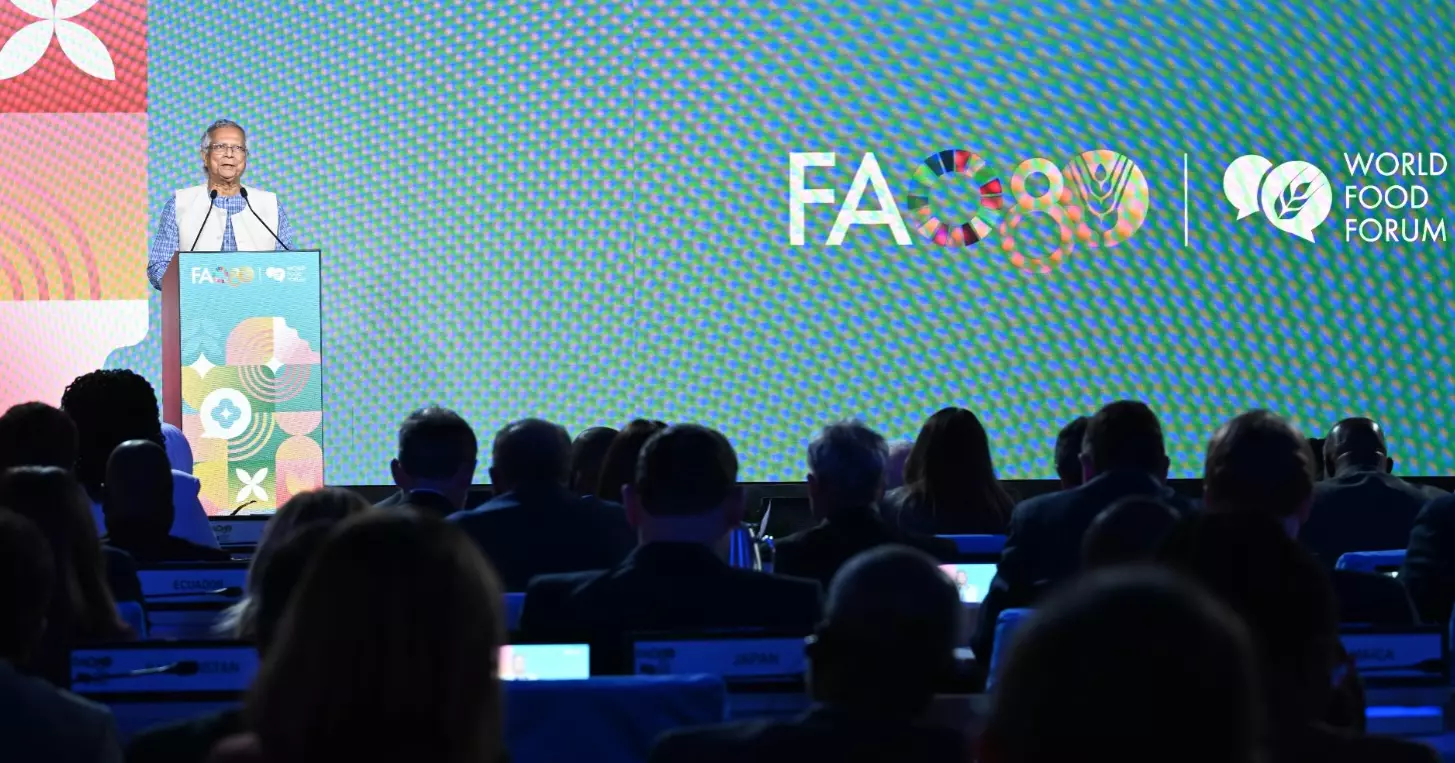 যুদ্ধ বন্ধ করুন, খাদ্যপ্রাপ্তি নিশ্চিত করুন সংঘাতপূর্ণ অঞ্চলে: বিশ্বনেতাদের প্রতি অধ্যাপক ইউনূস