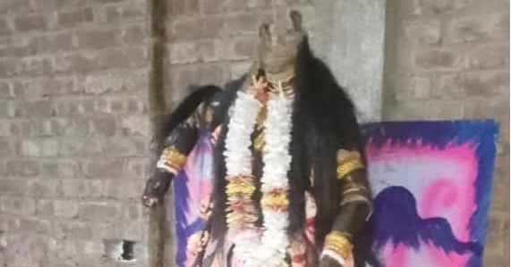 মানিকগঞ্জের শিবালয়ে কালী মন্দিরে প্রতিমা ভাঙচুর