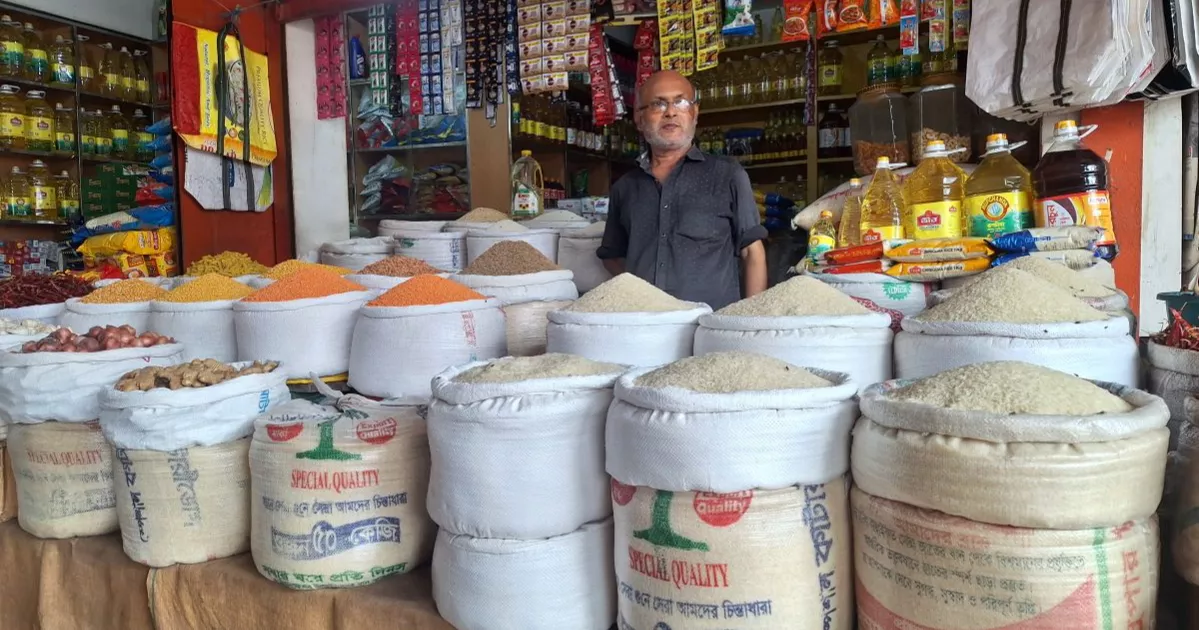 সুগন্ধি আতপ চাল ‘রপ্তানির অনুমতিতে’ নওগাঁয় চালের বাজার লাগামহীন
