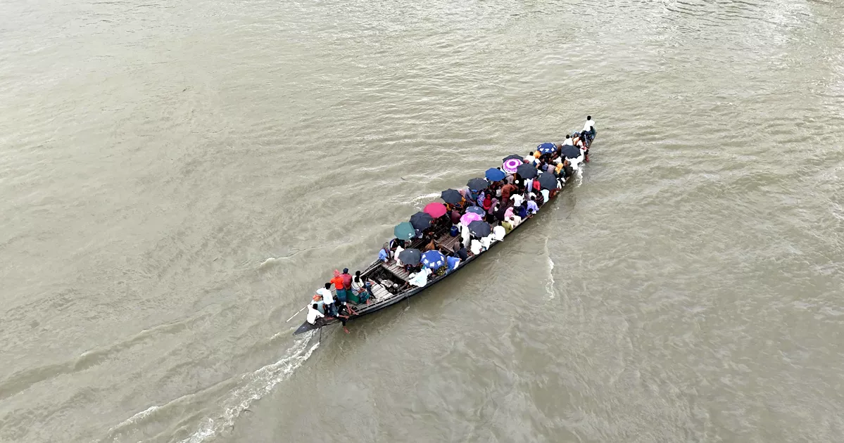 কুড়িগ্রামের দুর্গম চরাঞ্চলে অপরাধ দমনে উড়ছে পুলিশের ড্রোন