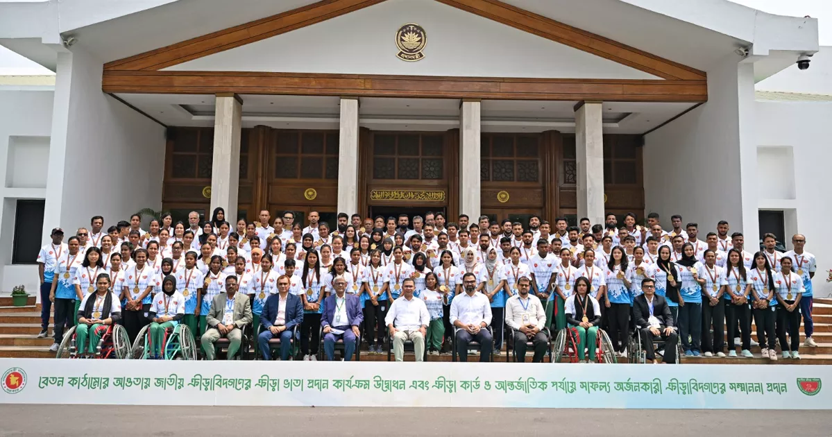 ক্রীড়া ভাতা ও ক্রীড়া কার্ড কর্মসূচি উদ্বোধন করলেন প্রধানমন্ত্রী