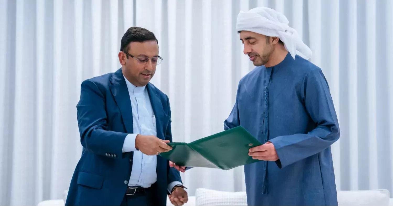 আরব আমিরাতের প্রেসিডেন্টেকে সংহতি জানিয়ে প্রধানমন্ত্রীর চিঠি