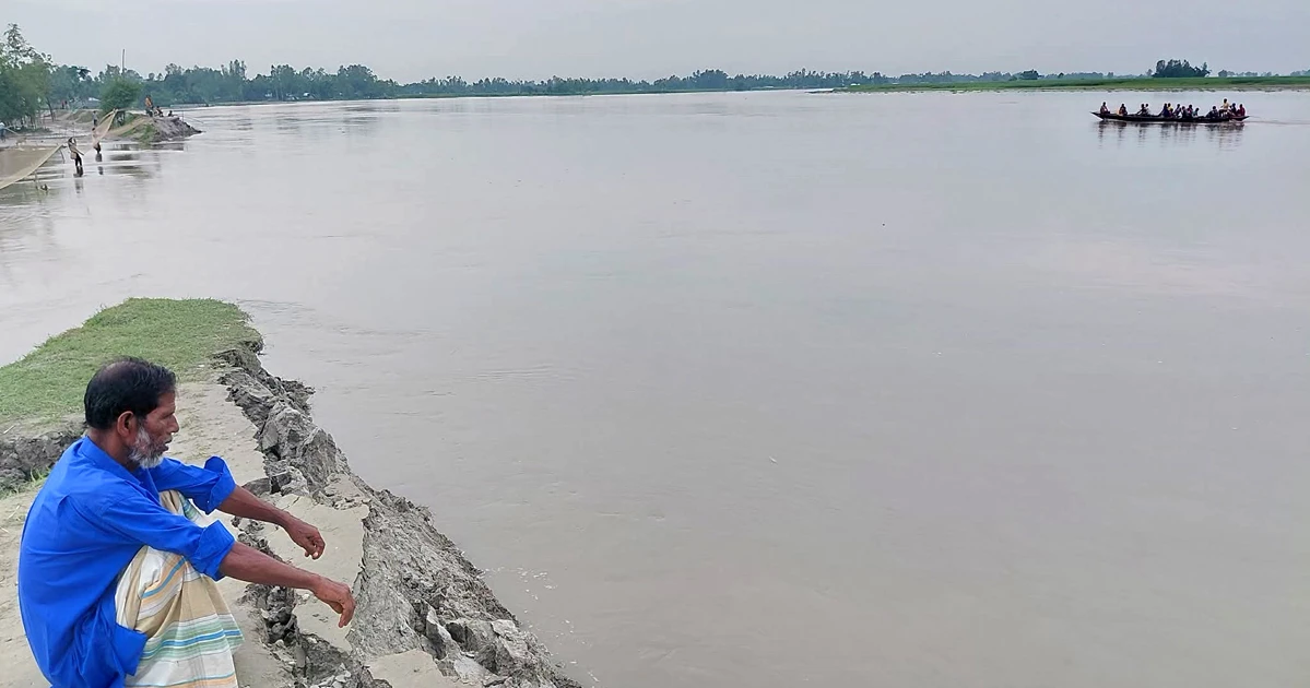 ‘তিস্তাত পানি বাড়লেও হামার বিপদ, নামি গ্যাইলেও বিপদ’