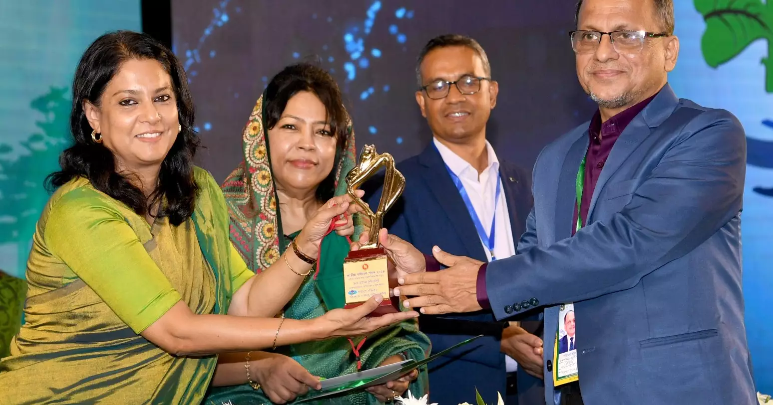 National awards for tree plantation, environment and wildlife conservation given in Dhaka