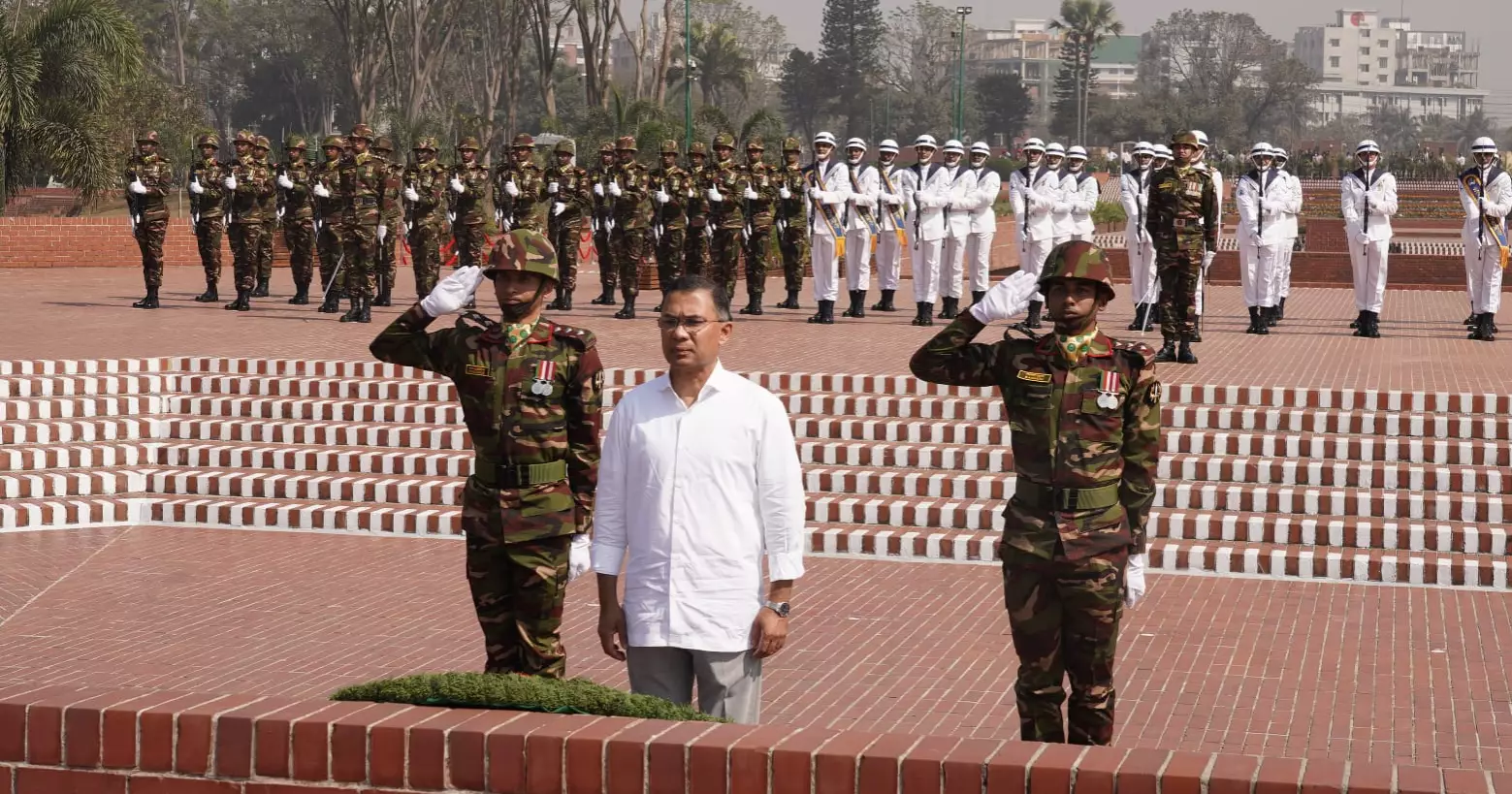 PM Tarique, new cabinet members pay homage to martyrs in Savar