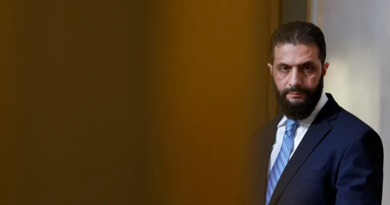 Syria’s interim leader visits Russia for talks with Putin