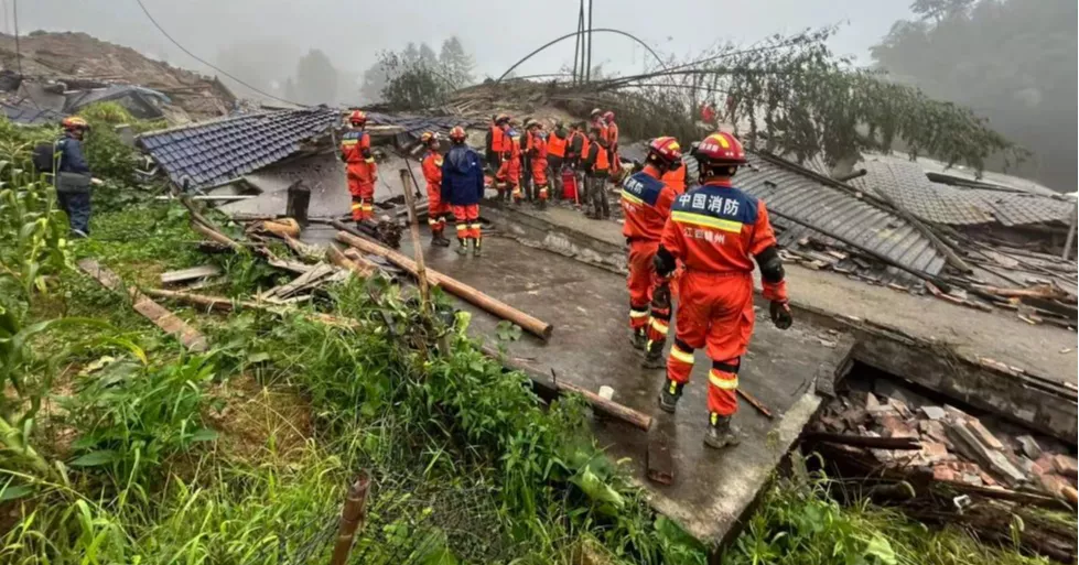 Mudslide death toll in China rises to 3 after Typhoon Saudel rains