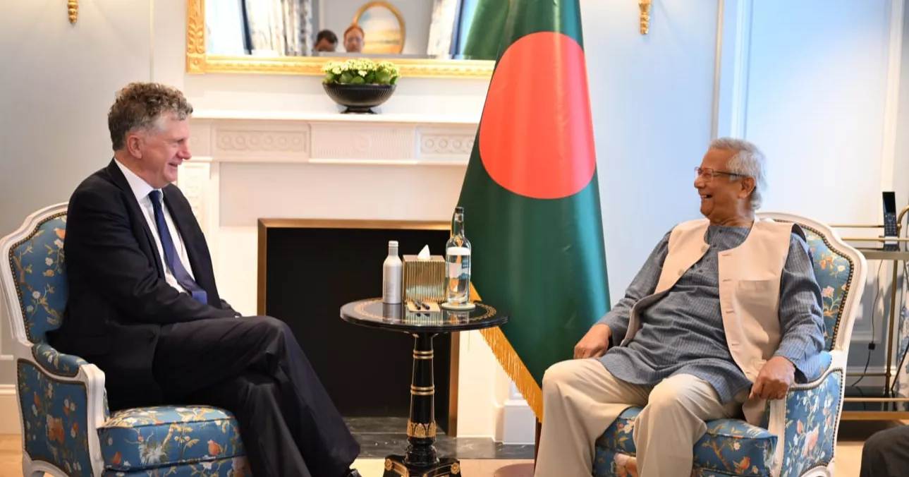 UK’s National Security Adviser meets Prof Yunus 