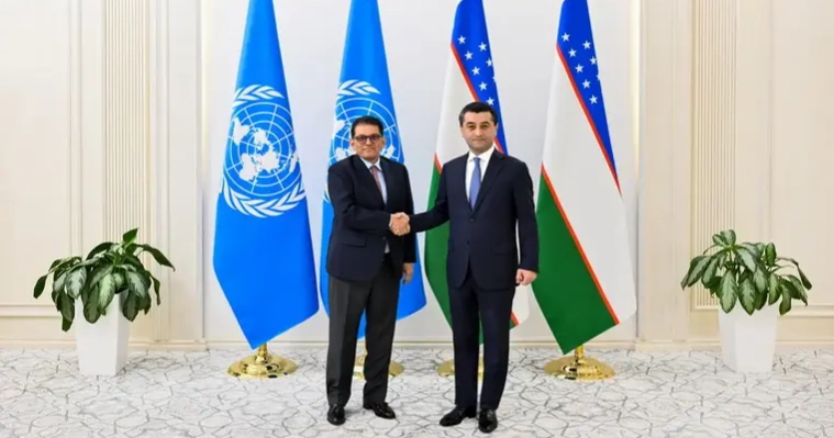 Uzbekistan FM meets Khalilur Rahman in Tashkent