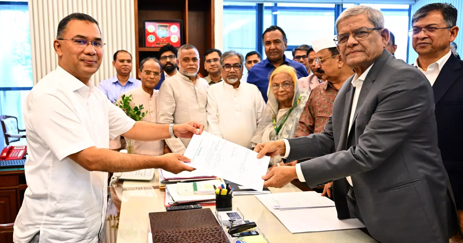 PM Tarique announces Mirza Fakhrul as BNP’s presidential candidate