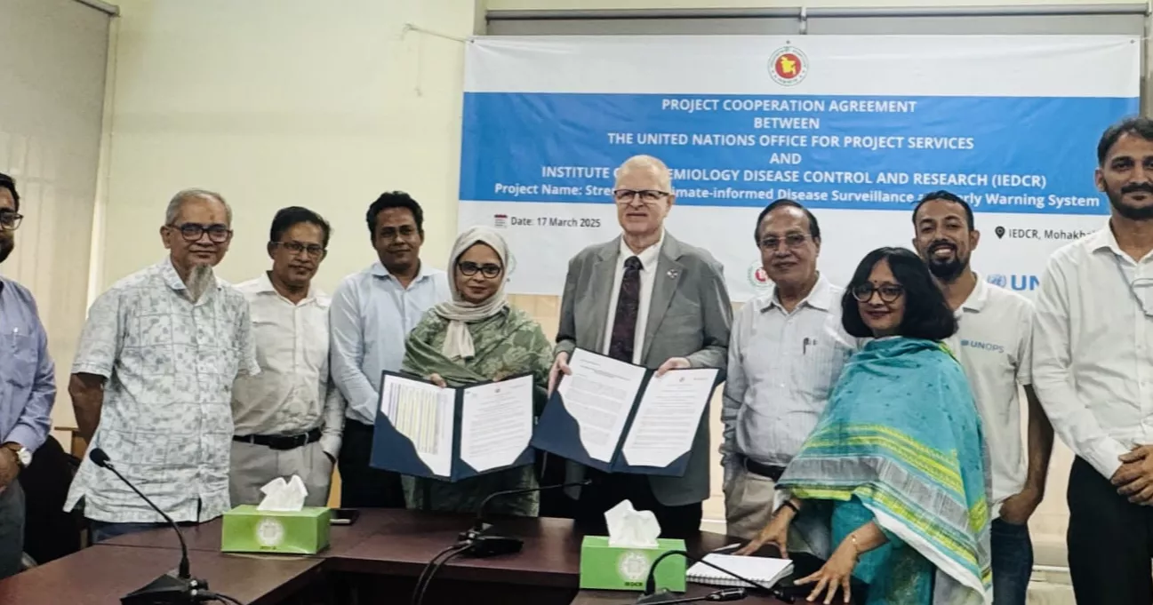 Bangladesh, UNOPS sign $1.6m funding deal to strengthen climate resilience in Bangladesh