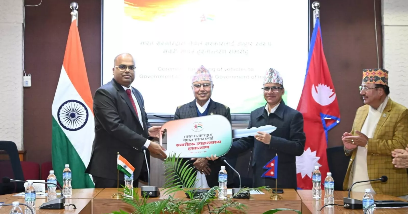 Nepal receives 2nd tranche of election-related assistance from India
