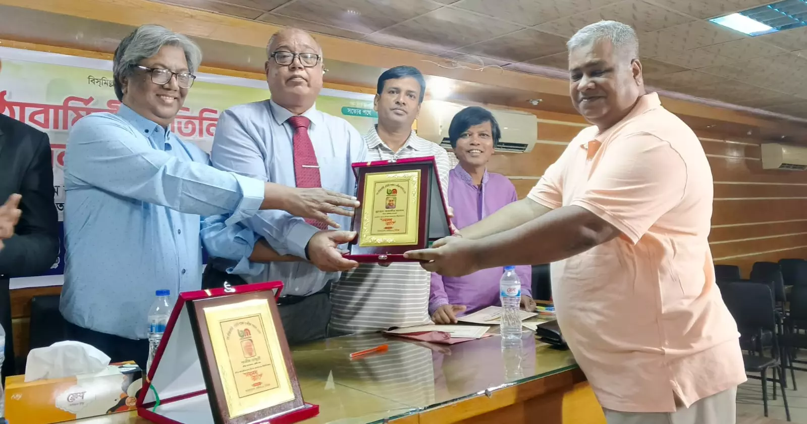 UNB's Jahangir Alam honoured for humanitarian work