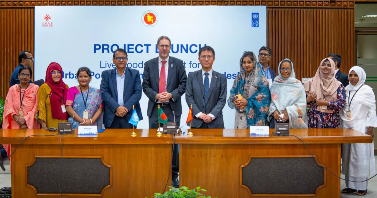Bangladesh, China, UNDP launch new urban livelihoods project