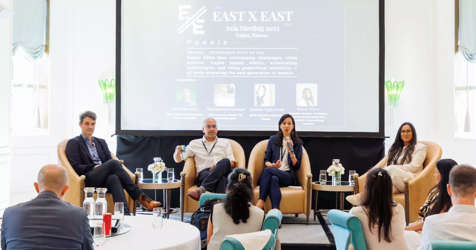 Nahar Khan Represents Cosmos Group at High-Level EAST × EAST Forum in Taipei