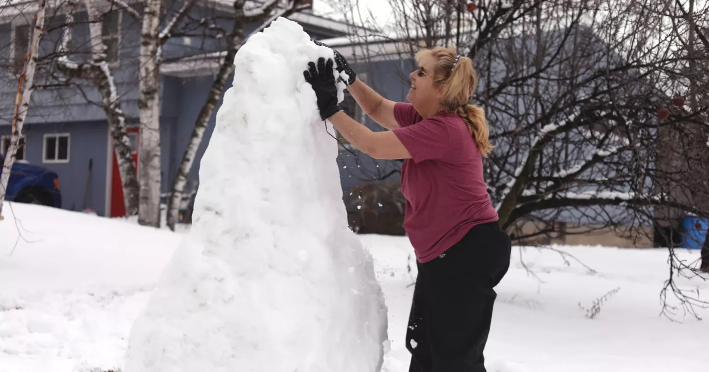 Winter storms dump snow and ice across New England