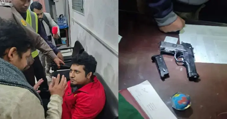 Youth detained with toy pistol near Inqilab Mancha rally in Shahbagh