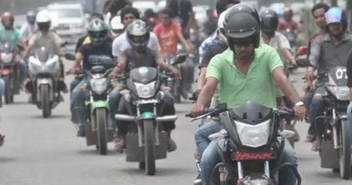 BRTA makes front number plates mandatory for motorcycles