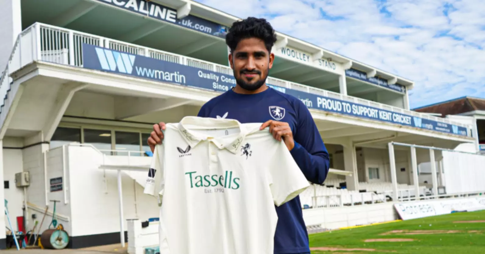 Khaled joins Hasan at Kent for County Championship run-in
