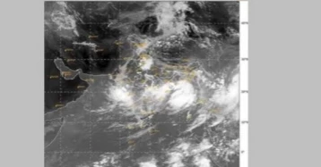 Monsoon depression weakens into a well-marked low