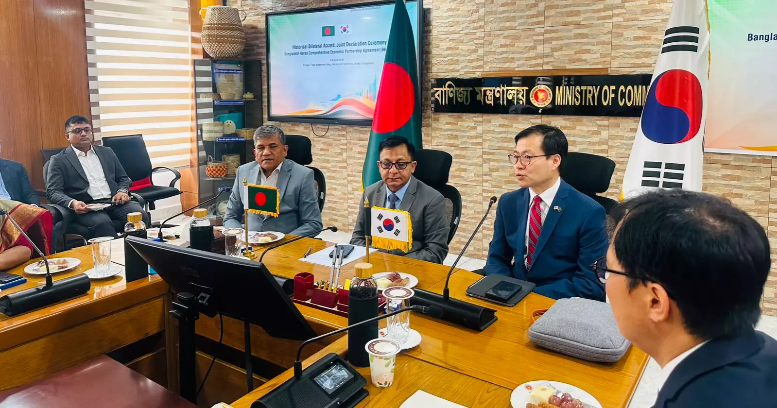 Bangladesh, South Korea conclude CEPA talks, eye duty-free trade boost