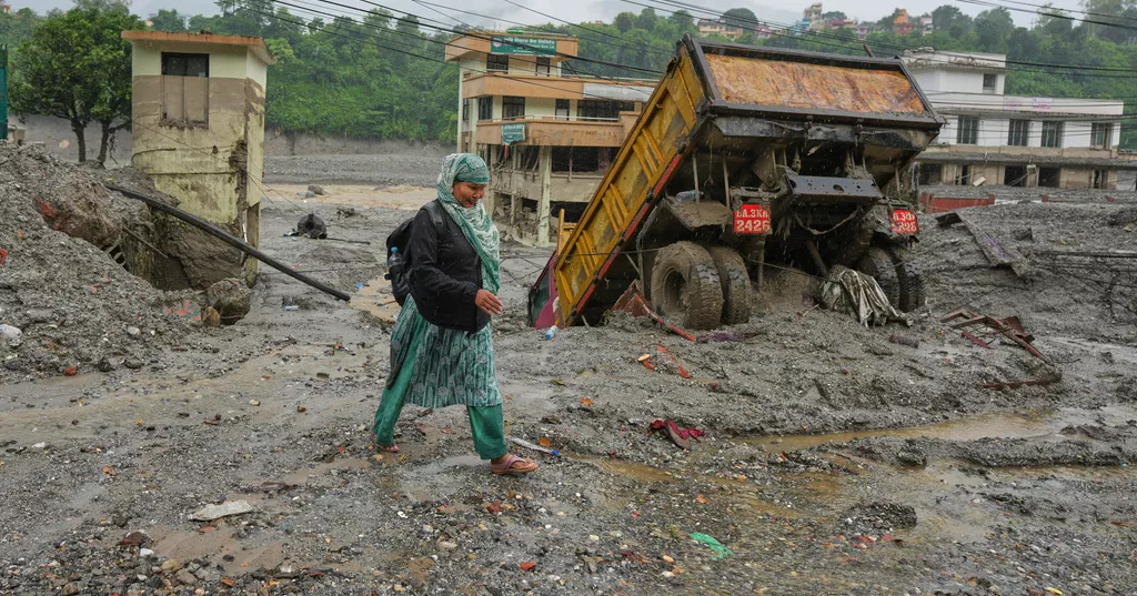 Nepal-China flood survivors reach safety as families await word on nearly 3,000 missing