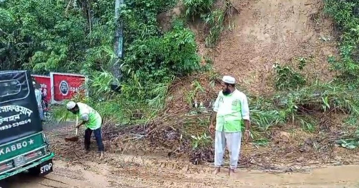 124  shelters opened in Khagrachhari amid landslides risk