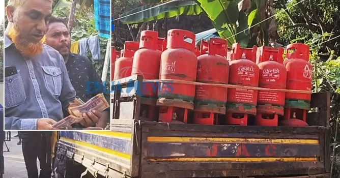 Trader fined Tk 50,000 for hoarding LPG cylinders in Sylhet