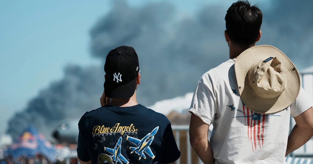 Greek air force jet crashes at an annual aerial show, killing 2 pilots