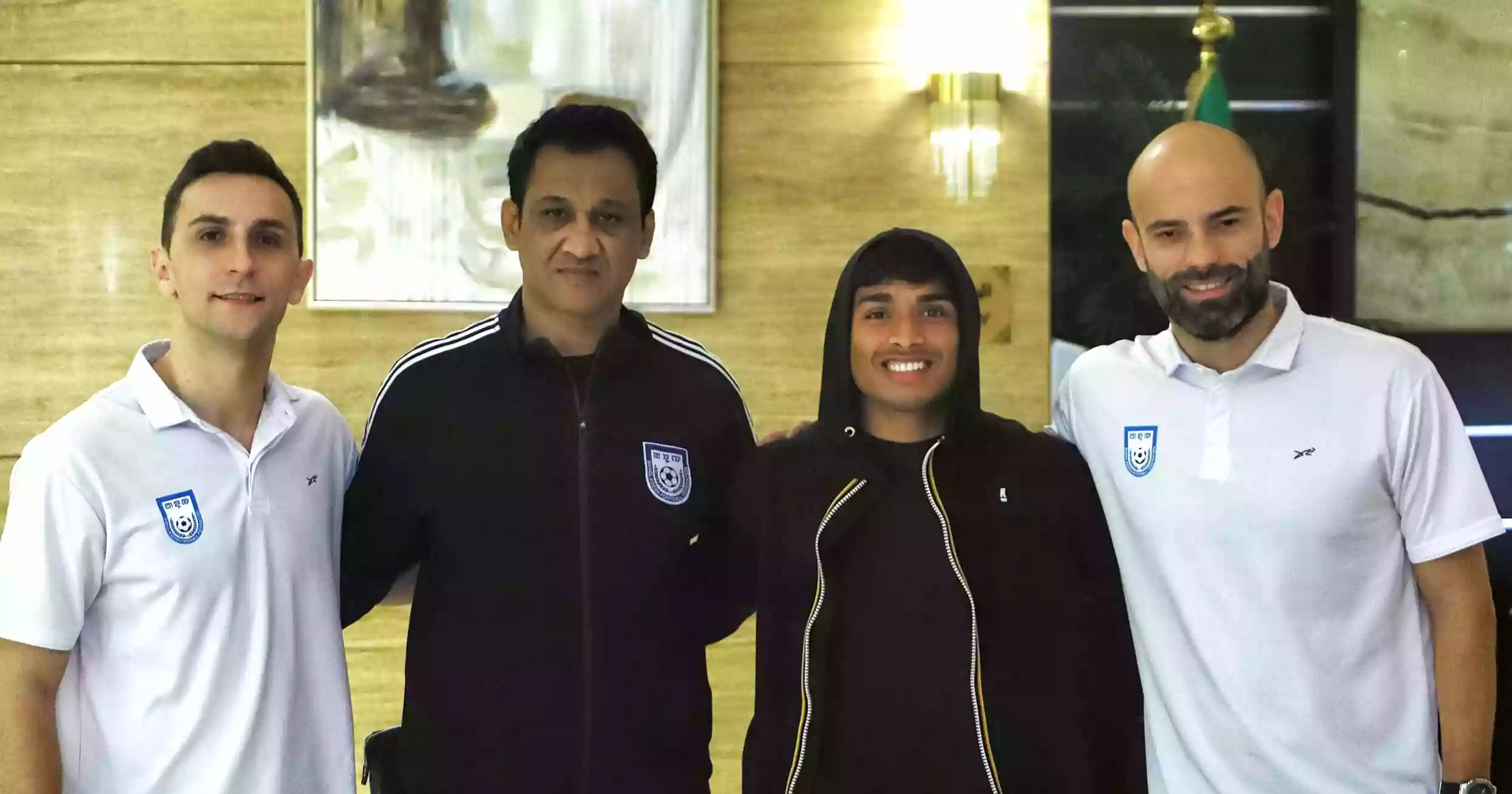 Italy-based forward Fahamedul joins booters' training camp in Saudi Arabia