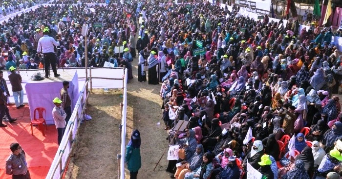 Sylhet Jamaat rally sees unprecedented participation of women