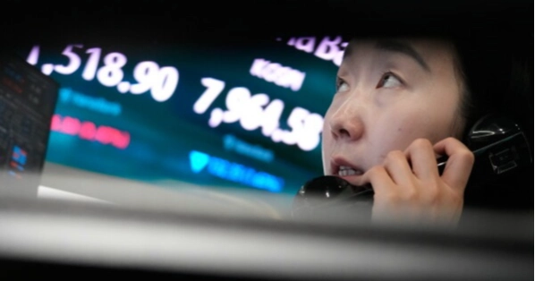 Asian shares slip after tech sell-off on Wall Street; oil prices rise on Iran tensions